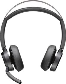 HP POLY Voyager Focus 2, für Microsoft Teams zertifiziertes USB-A Headset, Verkabelt &amp; Kabellos, 20 - 20000 Hz, Büro/Callcenter, 175 g, Kopfhörer, Schwarz