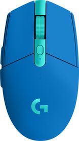 Logitech G G305, rechts, Optisch, RF Wireless, 12000 DPI, 1 ms, Blau