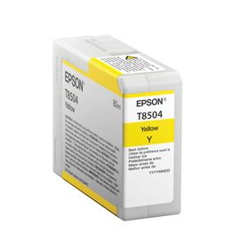 Epson T8504 Gelb, Gelb, Tinte auf Pigmentbasis, 80 ml, 1 Stück(e)