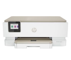 HP ENVY Inspire 7220e Wireless All-in-One Farbe Drucker, Instant Ink; Kopierer, Scanner, Thermal Inkjet, Farbdruck, 4800 x 1200 DPI, A4, Direktdruck, Beige
