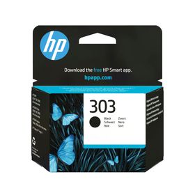 HP 303 Schwarz Original Druckerpatrone, Standardertrag, Schwarz, Tinte auf Pigmentbasis, 1 Stück(e), 200 Seiten