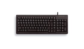 Cherry XS G84-5200 COMPACT KEYBOARD, Kabelgebunden, USB/PS2, Schwarz (QWERTZ - DE), Volle Größe (100%), Kabelgebunden, USB, QWERTZ, Schwarz
