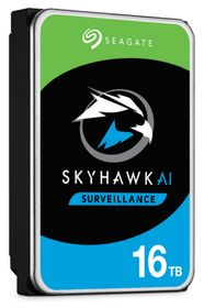 Seagate SkyHawk AI , 16 TB, 7200 RPM, 256 MB, 3.5&quot;, Serial ATA III