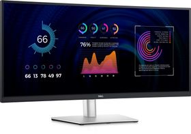 Dell P Series P3424WE, 86,7 cm (34.1&quot;), 3440 x 1440 Pixel, 4K Ultra HD, LCD, 8 ms, Schwarz