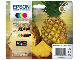 Epson 604XL, Hohe (XL-) Ausbeute, Schwarz, Cyan, Magenta, Gelb, 8,9 ml, 2,4 ml, 4 Stück(e), Multipack