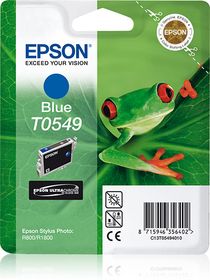 Epson Singlepack Blue T0549 Ultra Chrome Hi-Gloss, Tinte auf Pigmentbasis, 13 ml, 1 Stück(e)