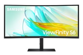 Samsung S65UC, 86,4 cm (34"), 3440 x 1440 Pixel, UltraWide Quad HD, LCD, 5 ms, Schwarz