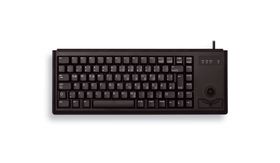 Cherry G84-4400 TRACKBALL Kabelgebundene Tastatur, USB, Schwarz (QWERTZ - DE), Volle Größe (100%), Kabelgebunden, USB, QWERTZ, Schwarz