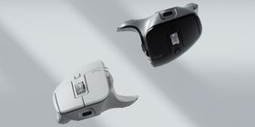 Logitech MX Master 3S, rechts, Laser, RF Wireless + Bluetooth, 8000 DPI, Graphit