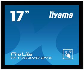 Iiyama TF1734MC-B7X, 43,2 cm (17&quot;), 1280 x 1024 Pixel, SXGA, 350 cd/m², 0,264 x 0,264 mm, 1000:1