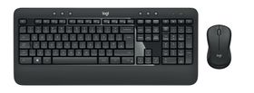 Logitech 920-008675, Kabellos, USB, Membran Key Switch, QWERTZ, Schwarz, Weiß, Maus enthalten