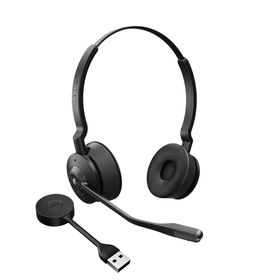 Jabra Engage 55, Kabellos, Büro/Callcenter, 83 g, Kopfhörer, Schwarz, Titan