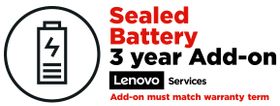 Lenovo 3 Jahre Garantie für versiegelten Akku (Erweiterung), 3 Jahr(e)