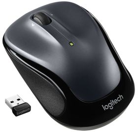 Logitech M325s, Beidhändig, Optisch, RF Wireless, 1000 DPI, Schwarz