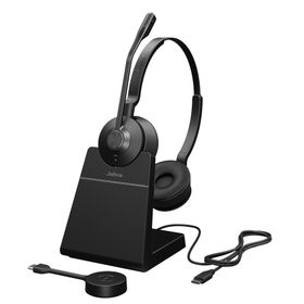 Jabra Engage 55, Kabellos, Büro/Callcenter, 83 g, Kopfhörer, Schwarz, Titan