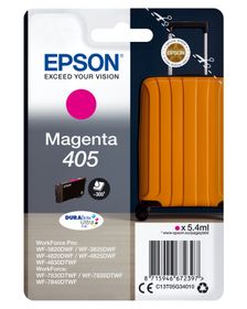 Epson Singlepack Magenta 405 DURABrite Ultra Ink, Standardertrag, Magenta, Tinte auf Pigmentbasis, 5,4 ml, 1 Stück(e), Einzelpackung