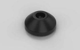 Teller für Gelenkstellfüße, D=50 mm, Kugelkopf-D=15 mm