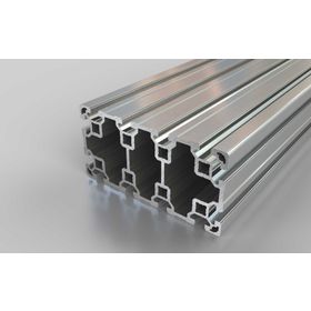 Aluminiumprofil, 160 x 80 mm, L, Nut 10