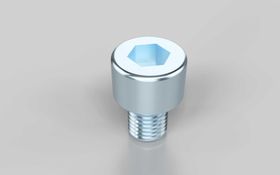 Zylinderschraube, ISO 4762, DIN 4762, M6 x 8 mm