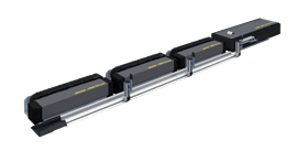 Vorschubeinheit modular, automatisiert; EOX/Materialfluss