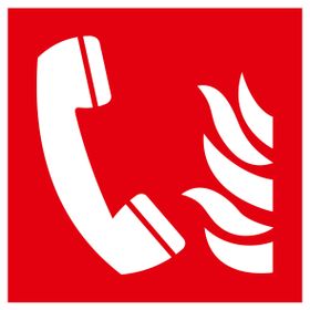 Brandschutzzeichen nachleuchtend; zur Wandmontage