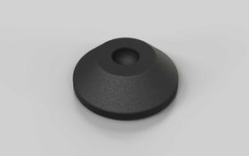 Trapezteller für Gelenkstellfüße, D=60 mm, Kugelkopf-D=15 mm
