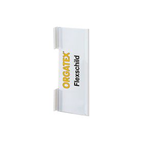 Flex-Schild; Infoschild, flexibel, selbstklebend