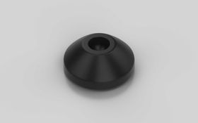 Teller für Gelenkstellfüße, D=50 mm, Kugelkopf-D=15 mm