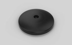 Teller für Gelenkstellfüße, D=100 mm, Kugelkopf-D=15 mm