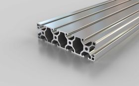 Aluminiumprofil, 120 x 30 mm, L, Nut 6