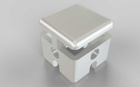 Klemmprofil Kreuzverbinder 40 x 40, Nut 8