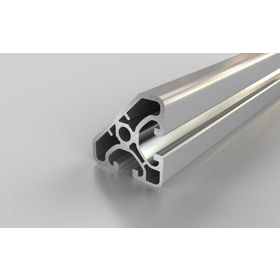 Winkelprofil, 40x40 mm, 90°, E, Nut 8