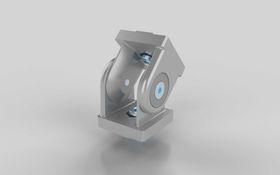 Gelenk, 40 x 40 mm, Nut 10