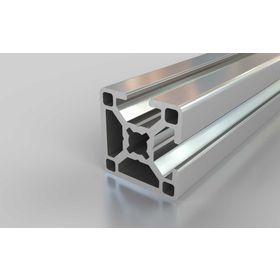 Aluminiumprofil, 30 x 30 mm, 2NVS, Nut 8