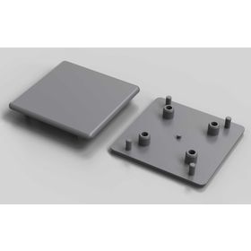 Abdeckkappe, 90 x 90L mm, Nut 10