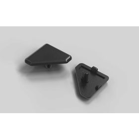 Abdeckkappe 45°, 30 x 30 mm, Nut 6