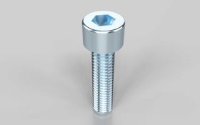 Zylinderschraube, ISO 4762, DIN 4762, M6 x 25 mm