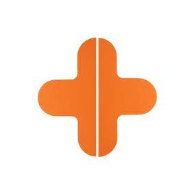 LongLife Rounded - Bodenmarkierung; Kreuz, selbstklebend