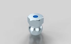 Kugelkopf mit Innengewinde, M6 x 10 mm, Kugelkopf-D=15 mm
