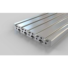 Aluminiumprofil, 200 x 28 mm, Nut 8