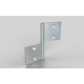 Flügel für innenliegendes Scharnierelement, aushängbar, zur individuellen Zusammenstellung, 50 mm