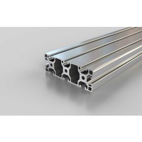 Aluminiumprofil, 120 x 40 mm, L, Nut 8
