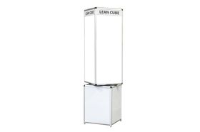 Visual Board - Info-/Planungssystem; Lean Cube 500, drehbar
