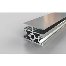 Schutzgitterprofil WG40, 30x45 mm, Nut 8