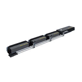 Vorschubeinheit modular, automatisiert; EOX/Materialfluss