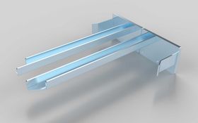 Gabelpaar für den alle KLT-Lifter, Frontbeladung, längs, 600 mm
