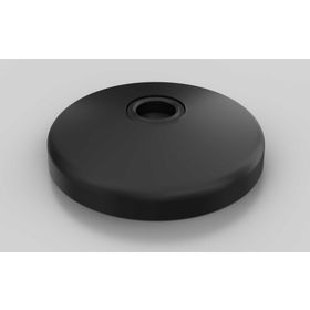 Teller für Gelenkstellfüße, D=80 mm, Kugelkopf-D=15 mm