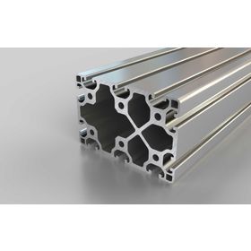 Aluminiumprofil, 120 x 80 mm, L, Nut 8