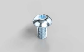 Halbrundschraube, ISO 7380, M5 x 10 mm