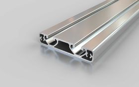 Aluminiumprofil, 16 x 80 mm, E, Nut 8